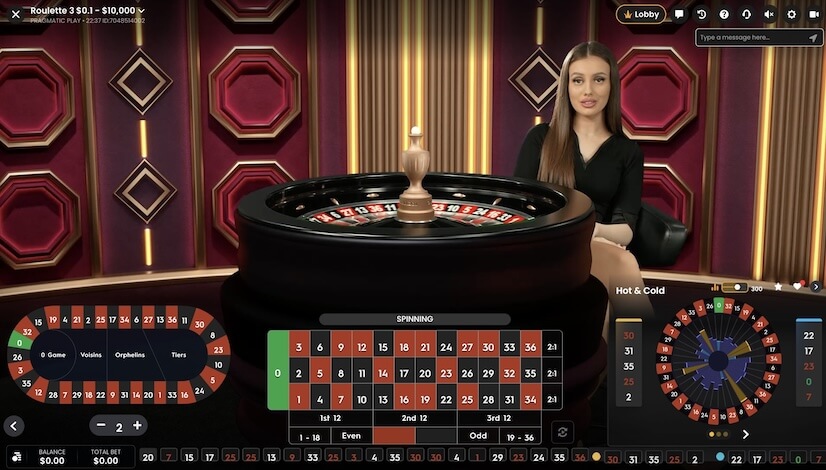 Screen Roulette Ruby 3